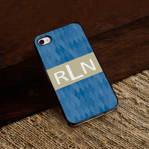 Blue Diamonds iphone Case