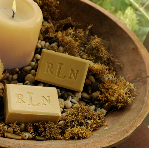 Personalized Spa Chic Soap Set with Loofa Sponge