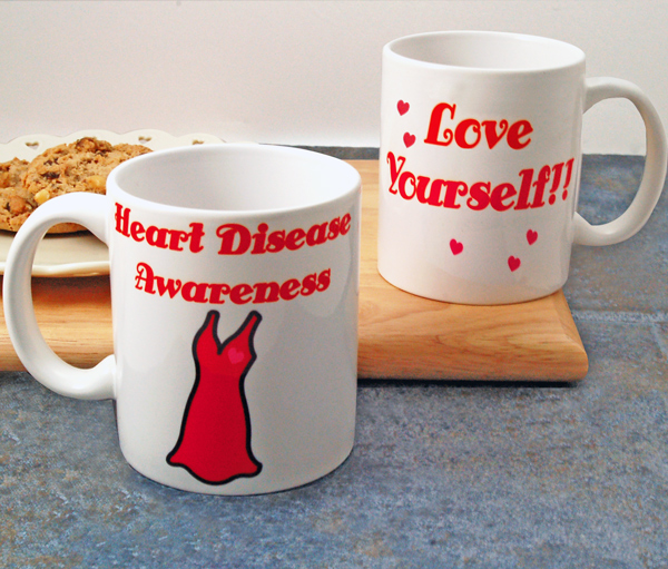Heart Awareness Mugs (Set of 2)