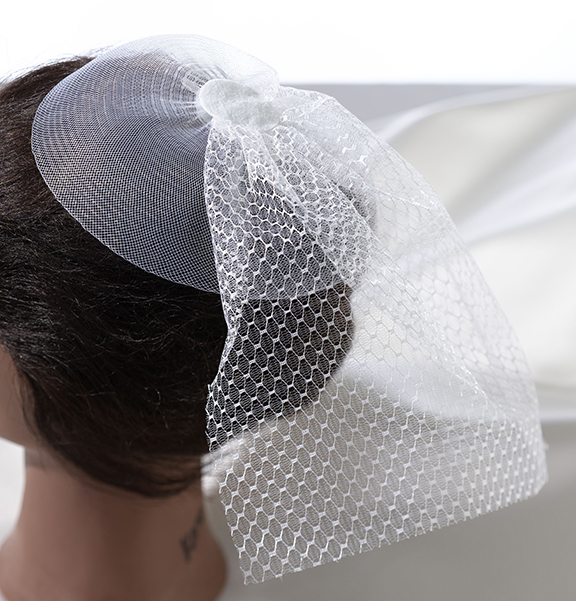 Veil Headpiece White
