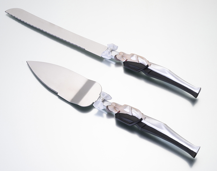 Couple Wedding Knife and Server Set