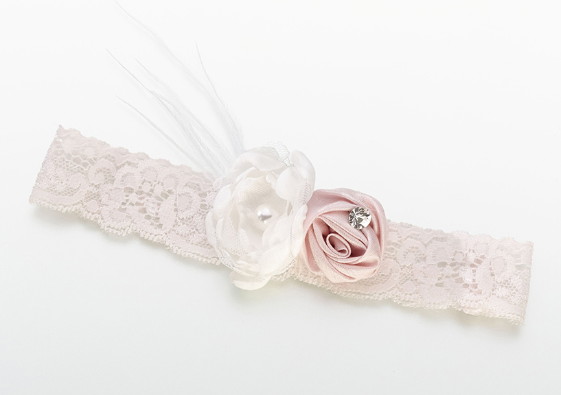 Vintage Garter - Blush