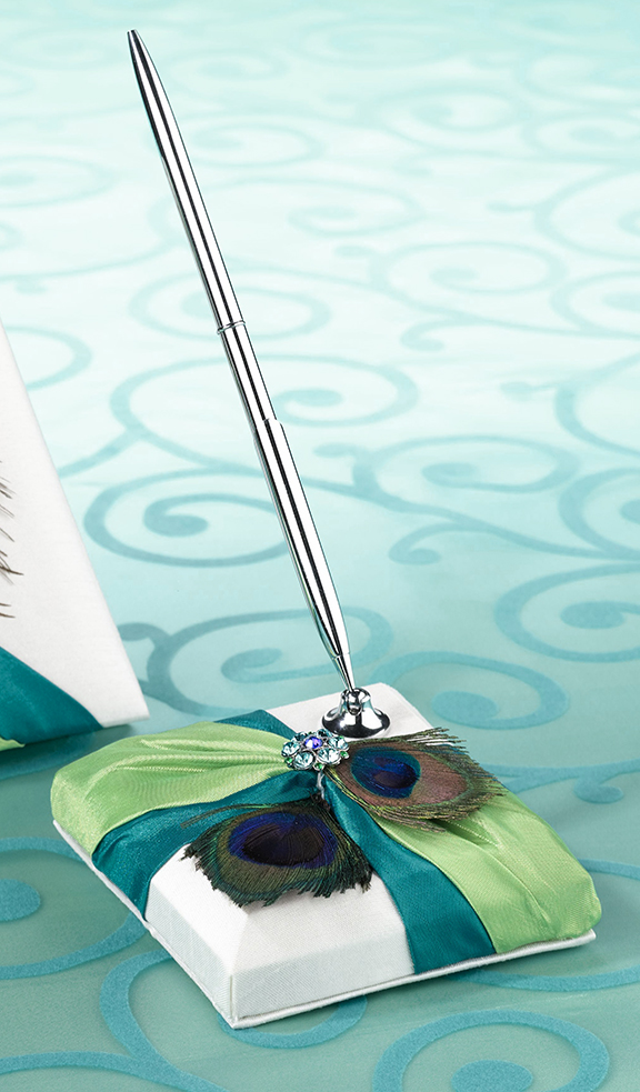 Peacock Pen Set