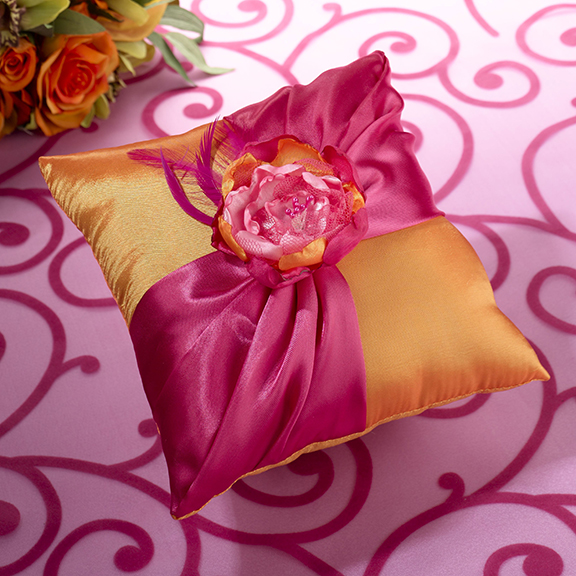 Hot Pink/Orange Pillow