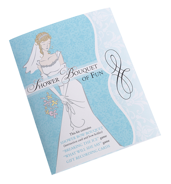 Bridal Shower Bouquet of Fun Game Kit��