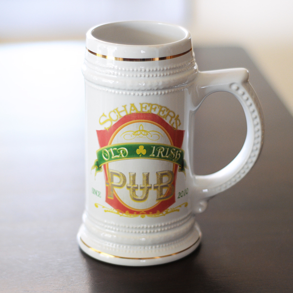 Irish Beer Stein