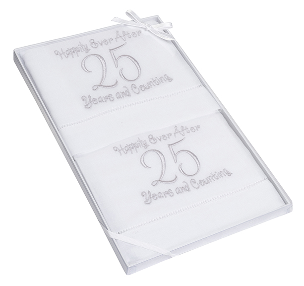 25Th Anniversary Towels