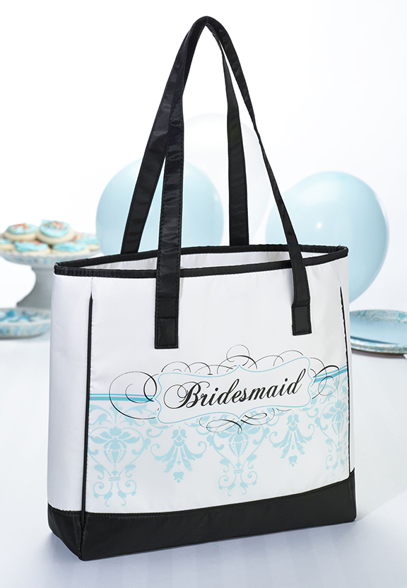 Bridesmaid Tote - Aqua