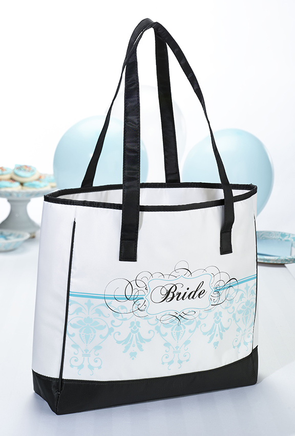 Bride Tote - Aqua