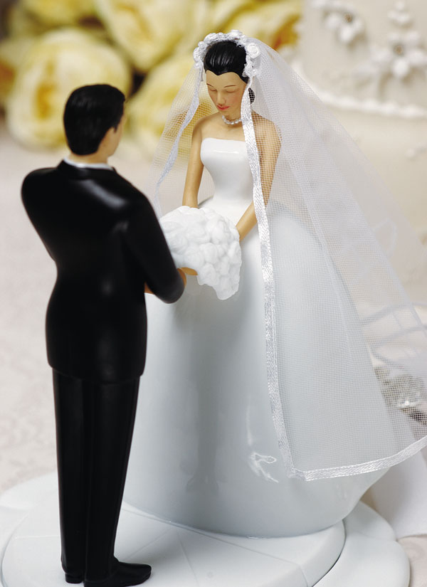 Hispanic Bride Cake Top