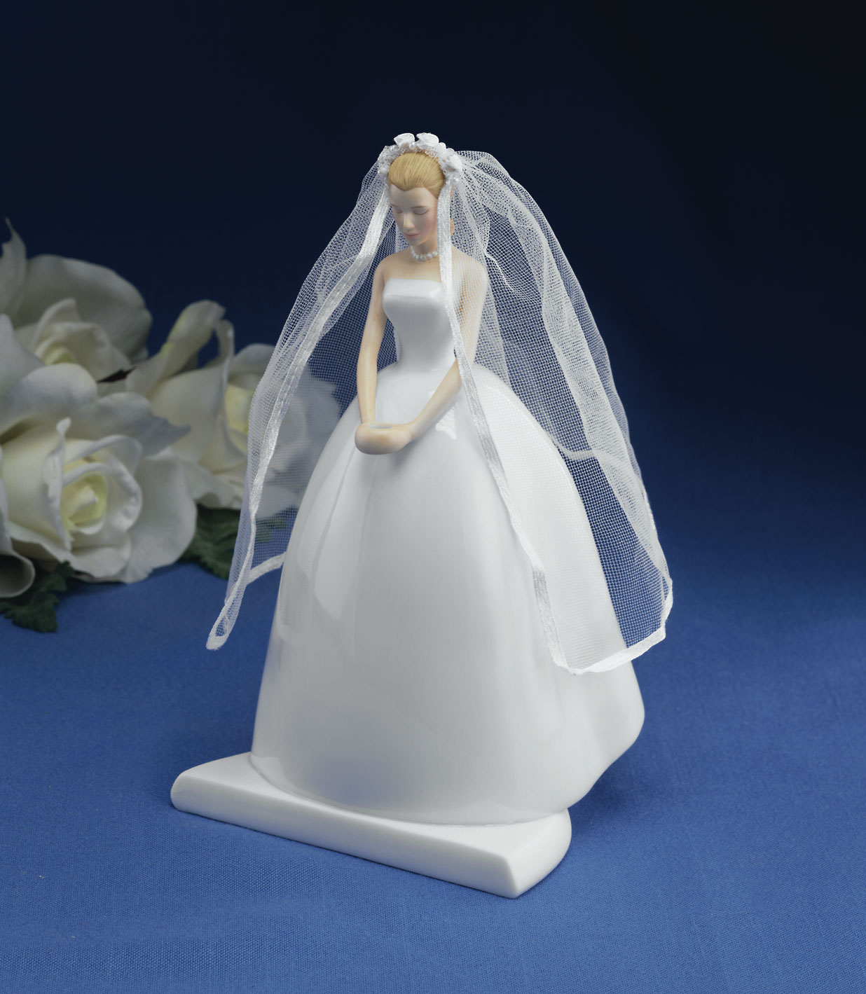 Blonde Bride Cake Top