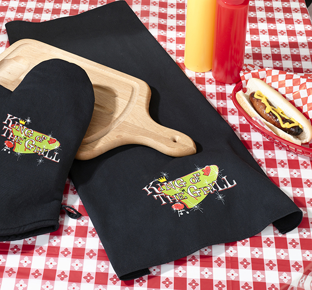 King of The Grill Towel
