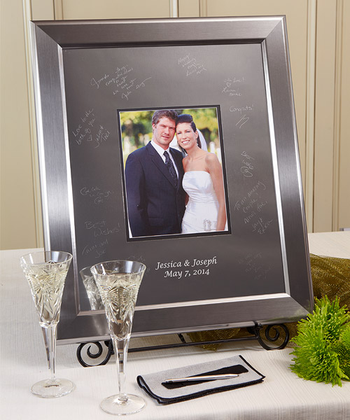 Personalized Titanium Signature Keepsake Frame Kit