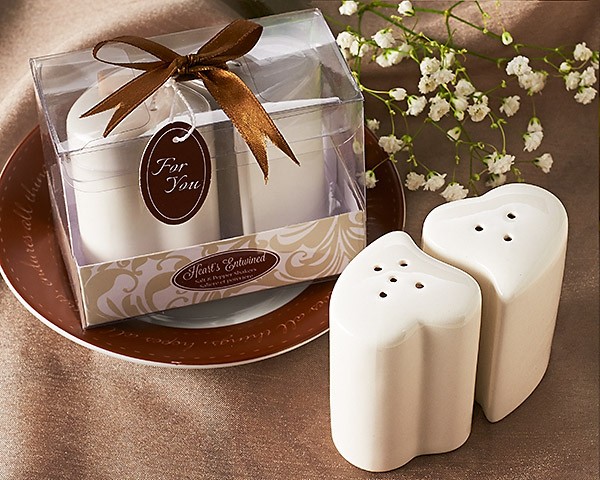 "Hearts Entwined" Salt & Pepper Shakers