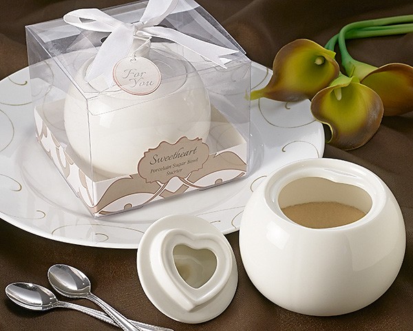 "Sweethe" Porcelain Sugar Bowl