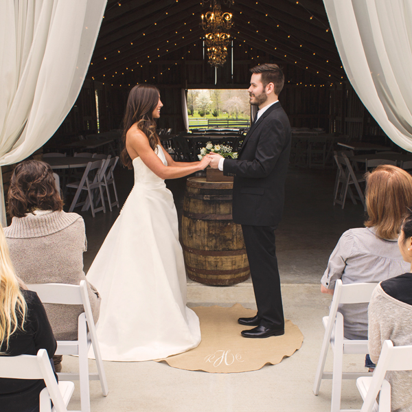 Personalized Keepsake Wedding Vow Rug