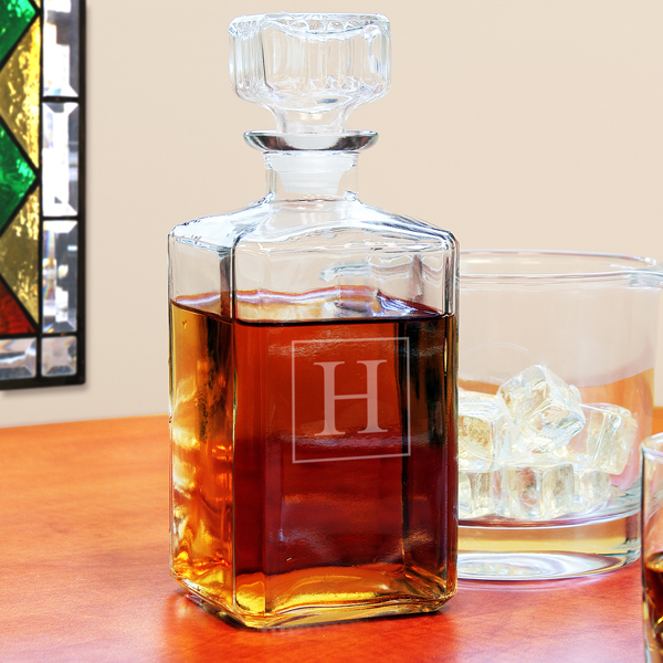 Personalized Glass Decanter