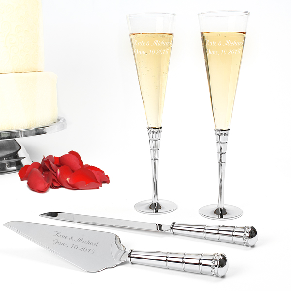 Personalized Royal Champagne Flutes