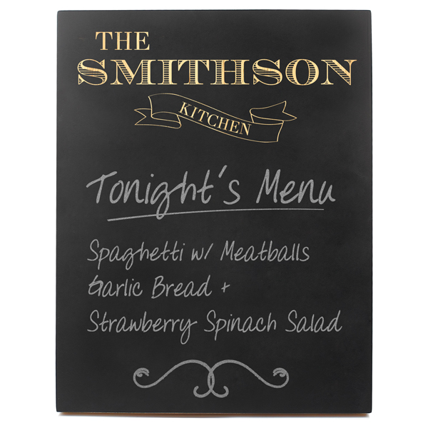 Custom Kitchen Chalkboard Sign