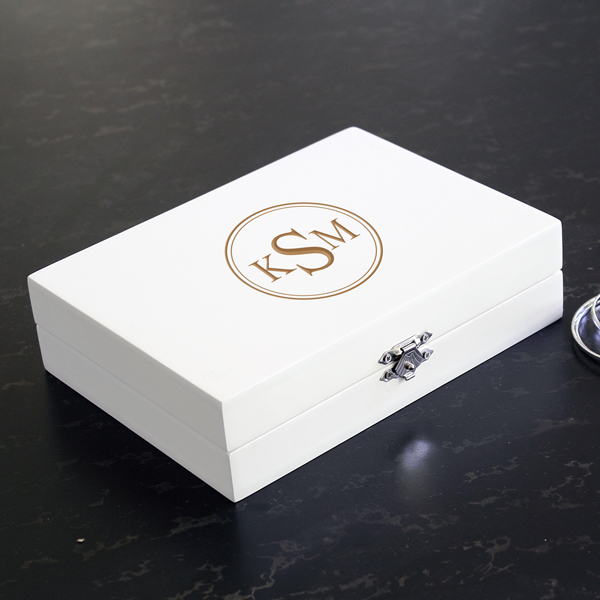 Personalized Wooden Jewelry Box