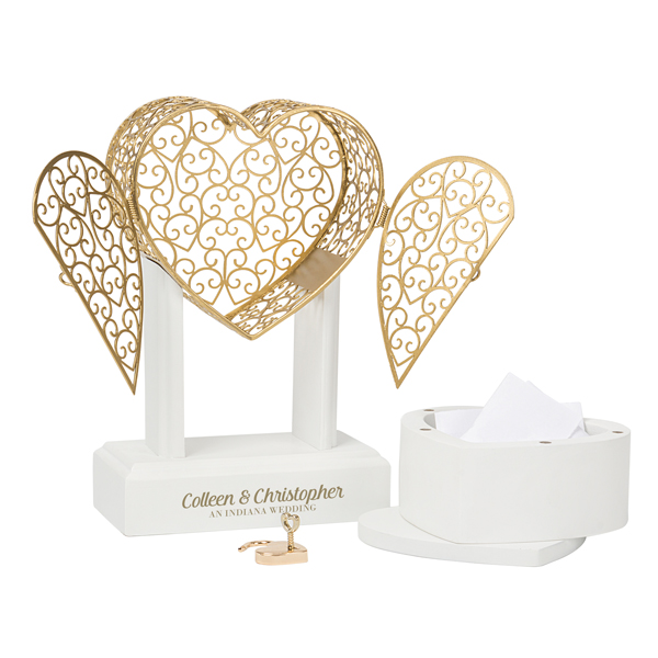 Personalized Heart Vow Unity Keepsake