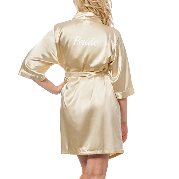 Luxury Bride Satin Robe
