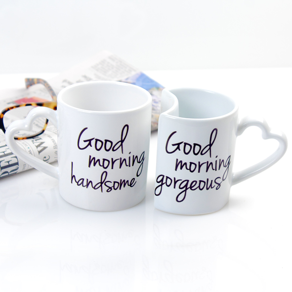 Good Morning Coffee Mugs (Set of 2)