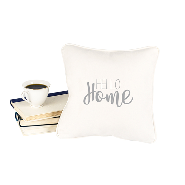 Hello Home Throw Pillow