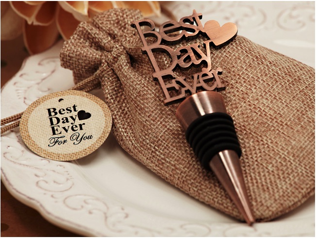 Our Best Day Ever Copper Bottle stopper