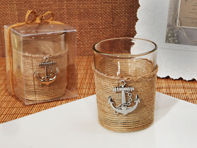 Unique Rustic Nautical Candle Holder