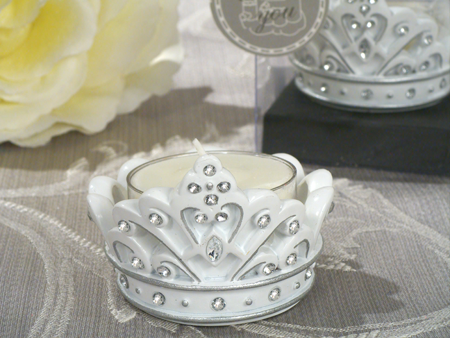Queen For A Day Sparkling Tiara Candle Holder