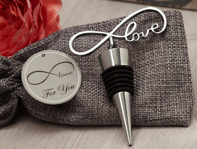 Endless love Chrome bottle stopper