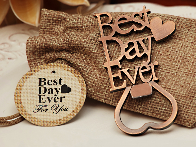 Our Best Day Ever Copper Bottle opener