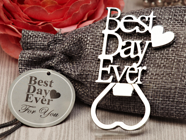 Our Best Day Ever Chrome Bottle opener