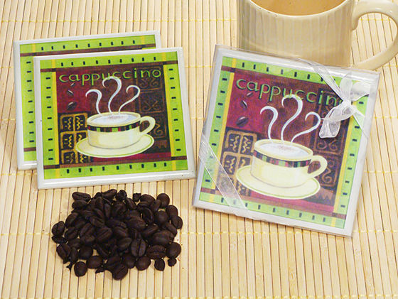 Cappuccino Coaster Favors