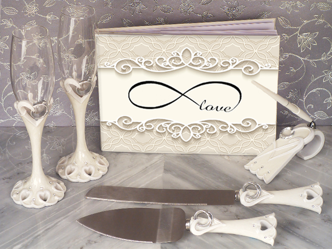 Infinite Love Wedding Accessory Set