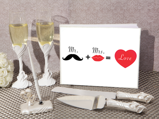 Mr. And Mrs. Wedding Accessory Set