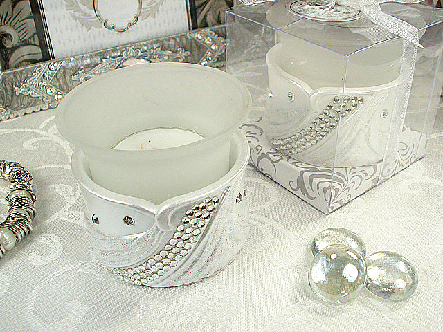 Deluxe tealight holder bling deco design