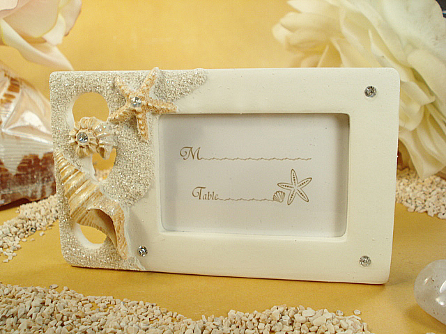 Elegant placecard frame Beach Theme