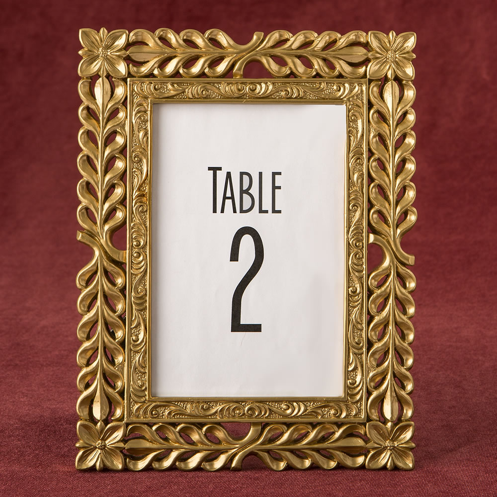 Magnificent Gold Lattice 4 x 6 frame