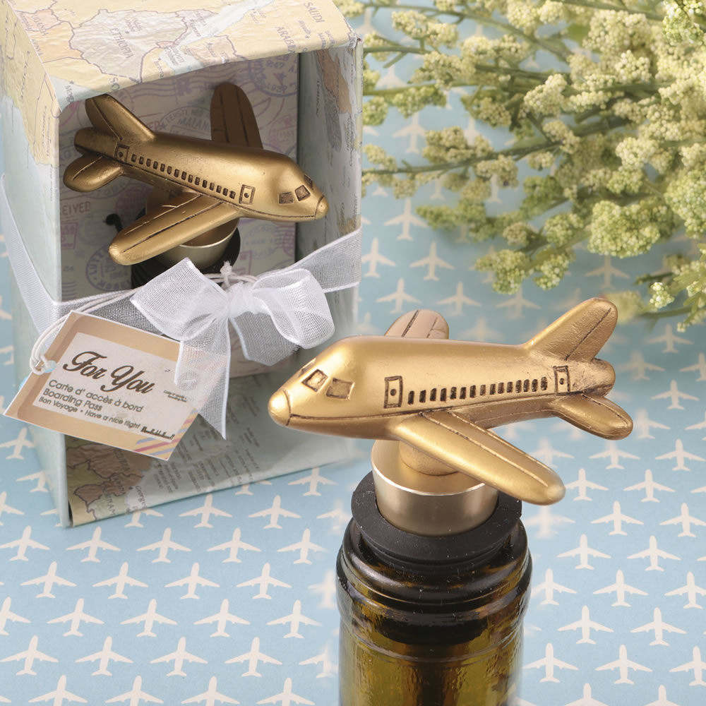 Airplane Design Bottle Stopper