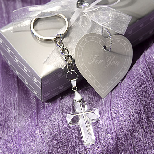 Choice Crystal Cross Key Chains