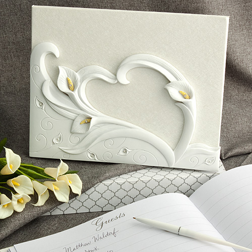 Calla Lily Design Guest Book