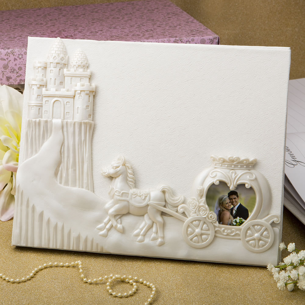 Fairytale design / Cinderella themed Guest book