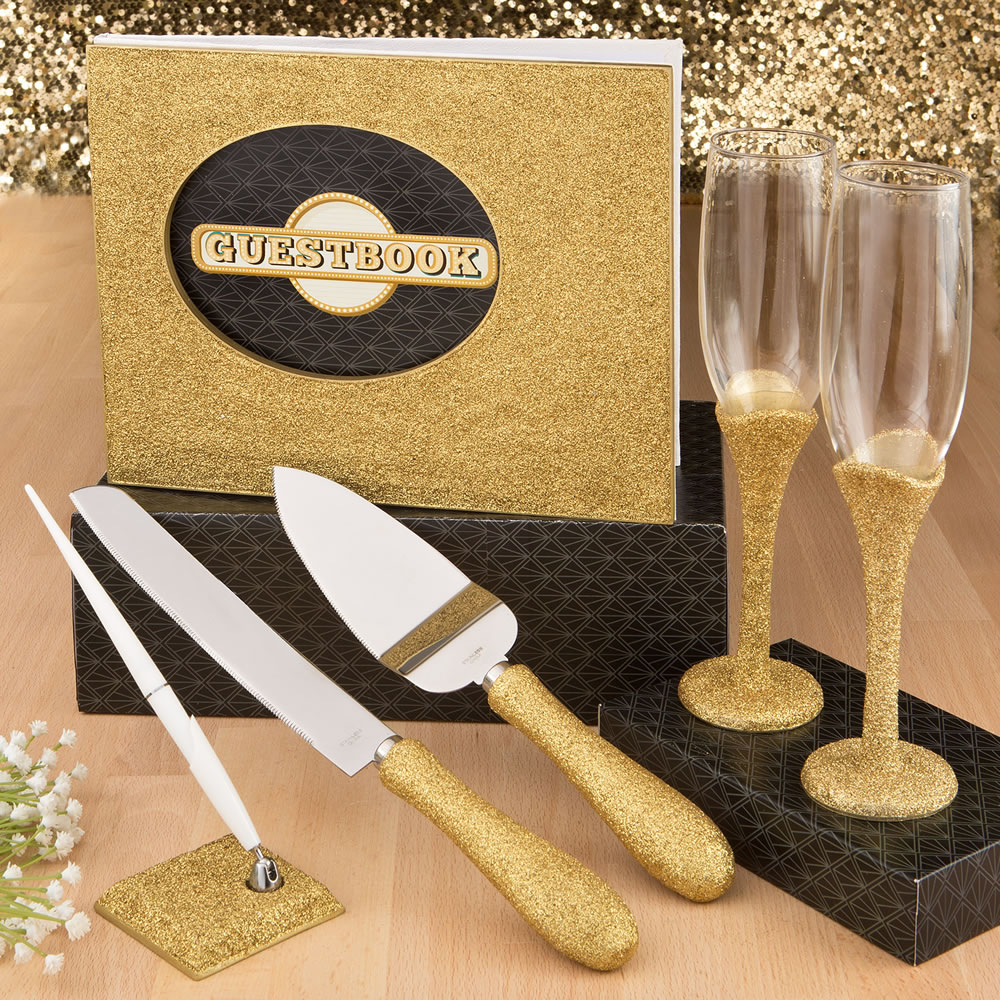 Golden elegance collection 4-piece gift set