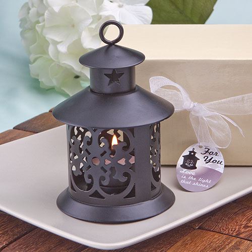Fabulous Black Metal Lantern Favor