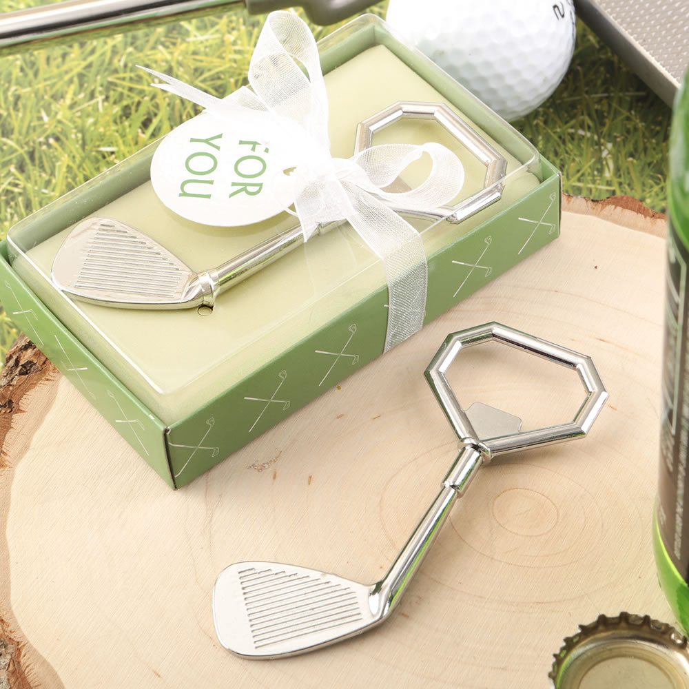 Golf club design metal golf club bottle opener