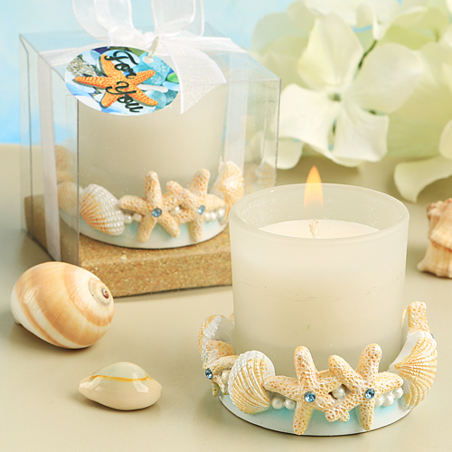 Life's a Beach Collection candle favors