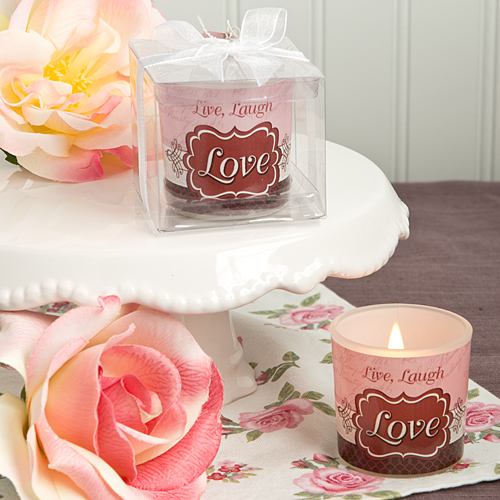Live, Laugh and Love Vintage Candle Holder