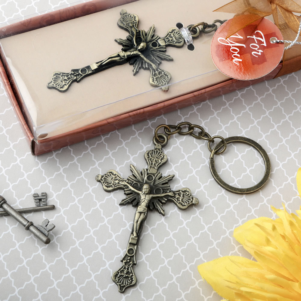Jesus on the Cross design key chain